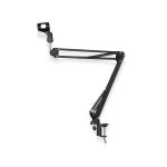 Syga 35 Metal Cantilever Microphone Desktop Universal Capacitor Wheat Stand (black)