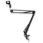 Syga 35 Metal Cantilever Microphone Desktop Universal Capacitor Wheat Stand (black) - Image 2