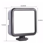 Ay-49 Video Making Kit Vlogging Tripod Triple Band Light - Image 4