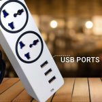 Speed-x 303pu Premium Portable Power Strip 3socket+3usb Port Cabel Length 2m - Image 3