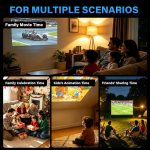 Nsl03 A10 1080p Android 14 (350 Ansi) Wifi 6 Smart Projector 1gb+8gb - Image 3