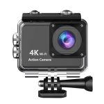 V22 4k Ultra Hd Mini Action Sport Camera Waterproof With Wifi & Touch Screen - Image 2